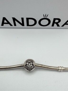 PANDORA You're a Star Clip Silver charm Retired No Box